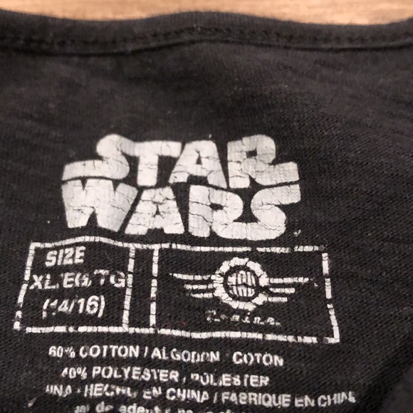 COPY - Star Wars tank tops in sizes L (10/12) and XL (14/16) - Picture 5 of 6